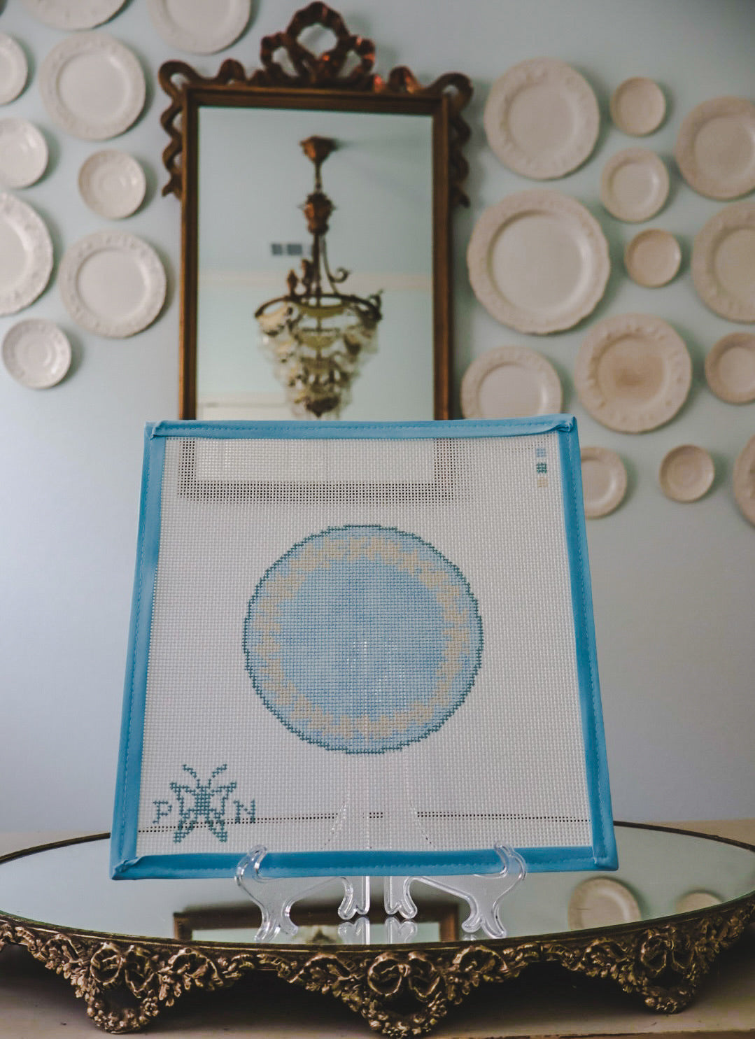 Fit for a Queen Plate - Blue